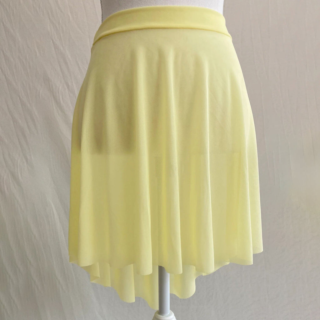 Women Yellow Ballet Skirt