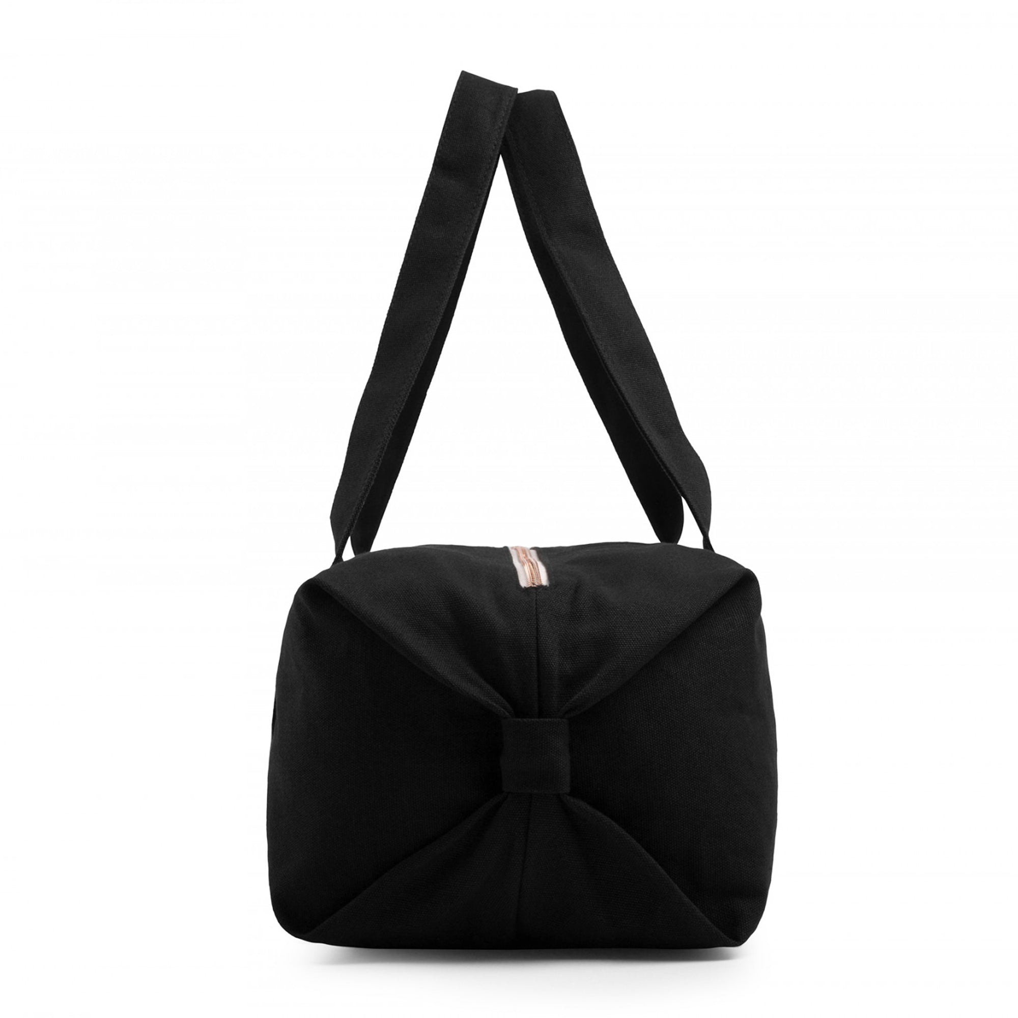 Girls Black Cotton Bag(M: H18 x W35 x D22 cm)