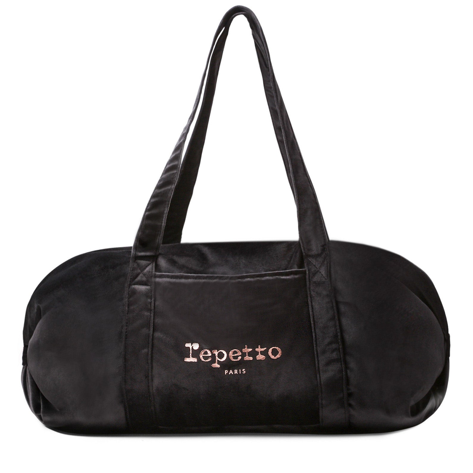 Girls Black Logo Ballet Bag(Size L）