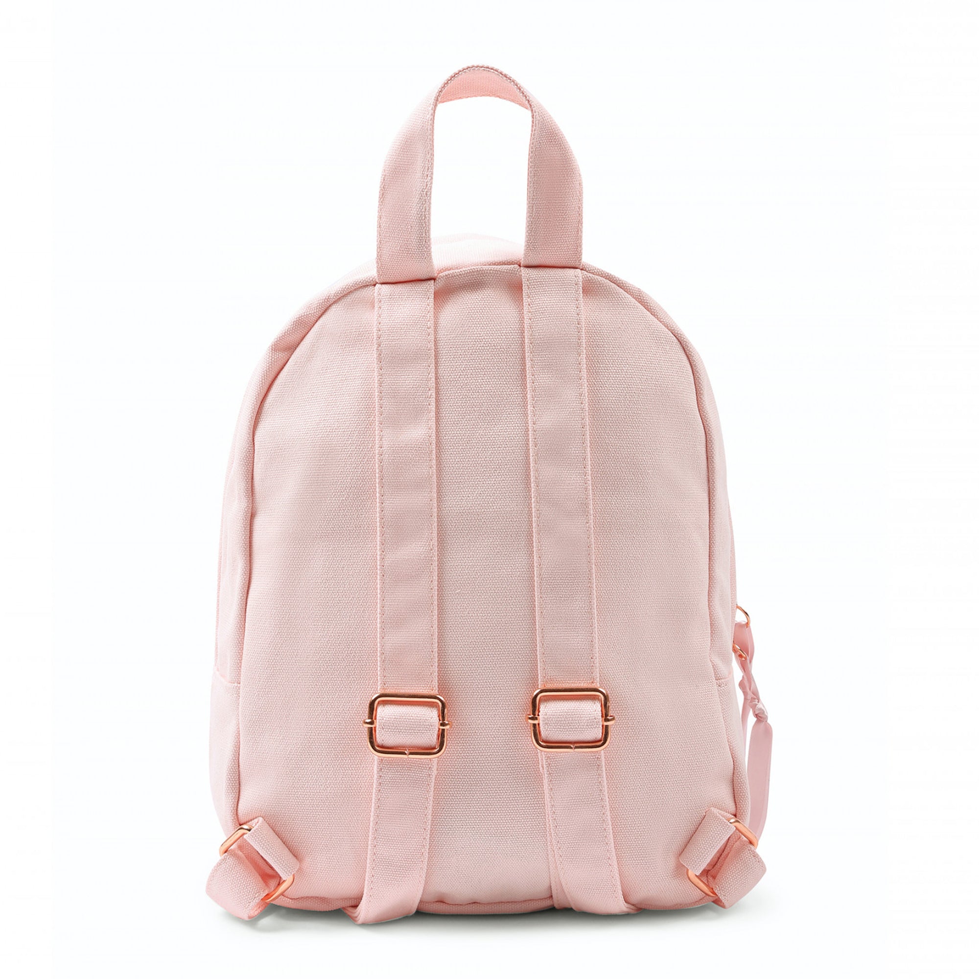 Girls Pale Pink Cotton Backpack
