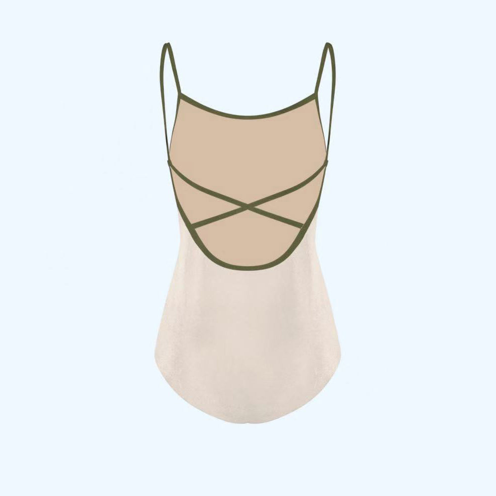 Girls Milk "Daniela/V-Buttermilk/V-Safari" Ballet Onesies