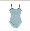 Ice Blue "Daniela/CV-Ice/T-Titanium" Ballet Onesies