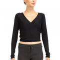 Girls Black Ballet Top