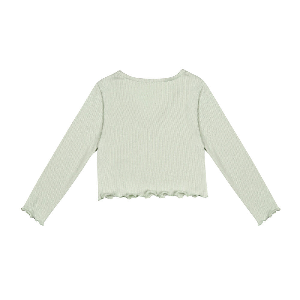 Girls Green Ballet Tops