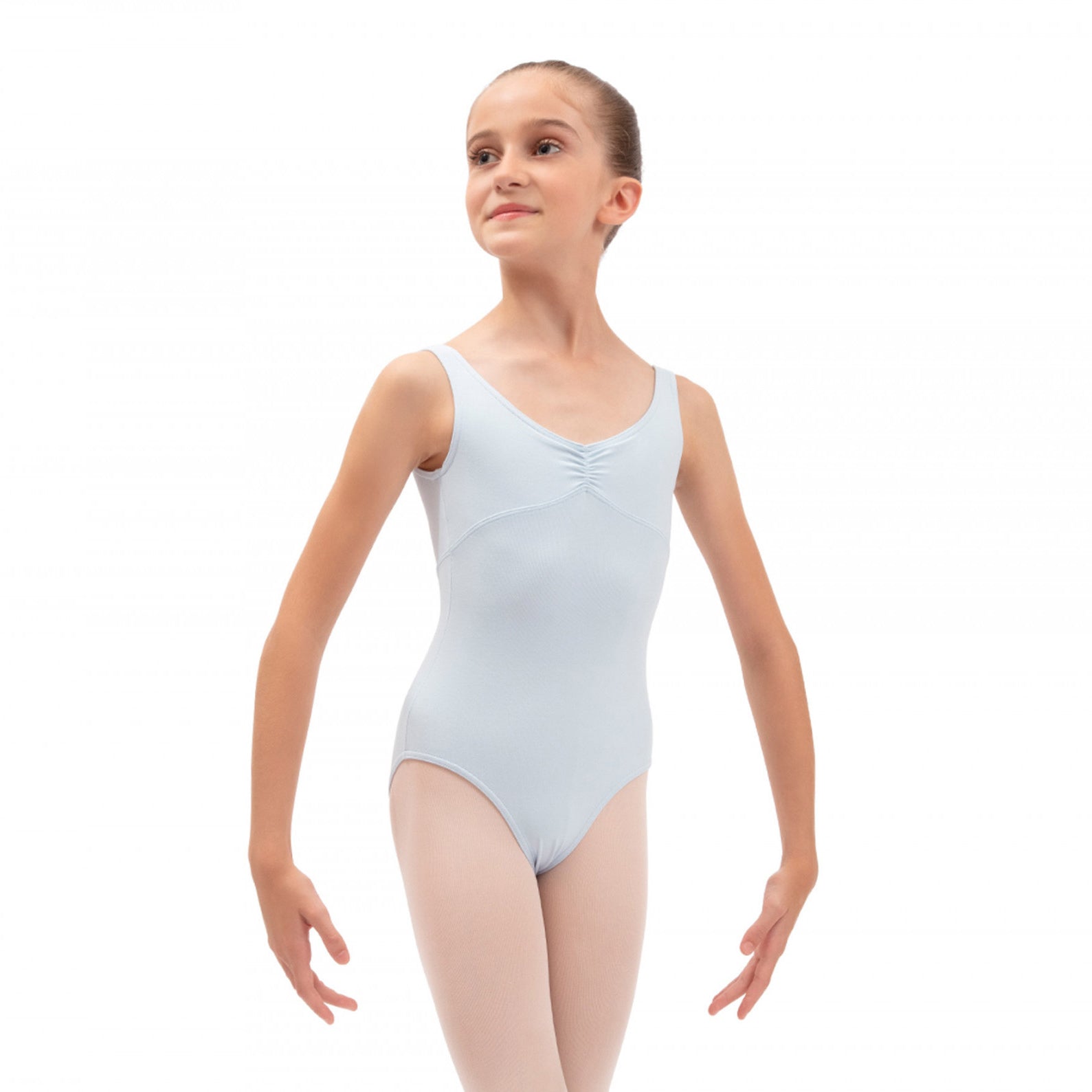 Girls Light Blue Ballet Onesies