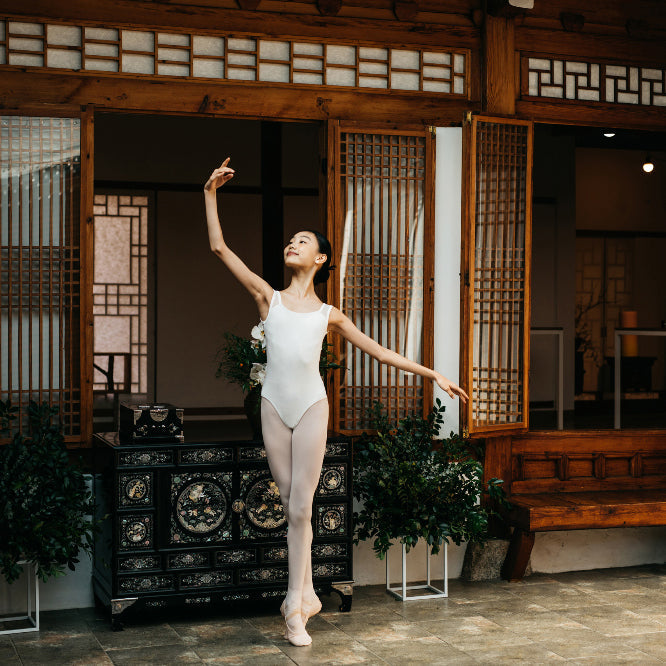 Girls White Ballet Onesies
