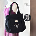 Girls Black"item68/black-ballaet shoes"Ballet Bag(W 27 x H 30 x D 17 cm)