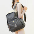 Girls Grey"item69/gray"Ballet Backpack(W 28 x H 40 x D 11 cm)