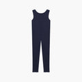 Girls Navy Ballet Jumpsuit