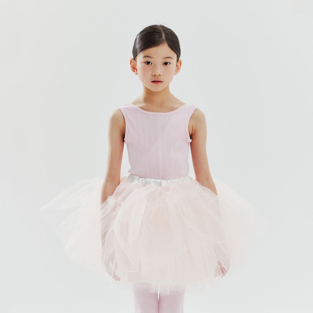 Girls Pink Ballet Jumpsuit