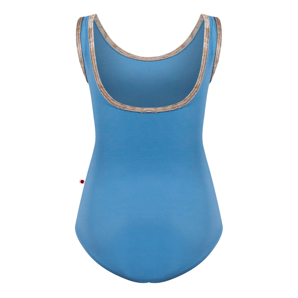 Girls Blue Ballet Onesies