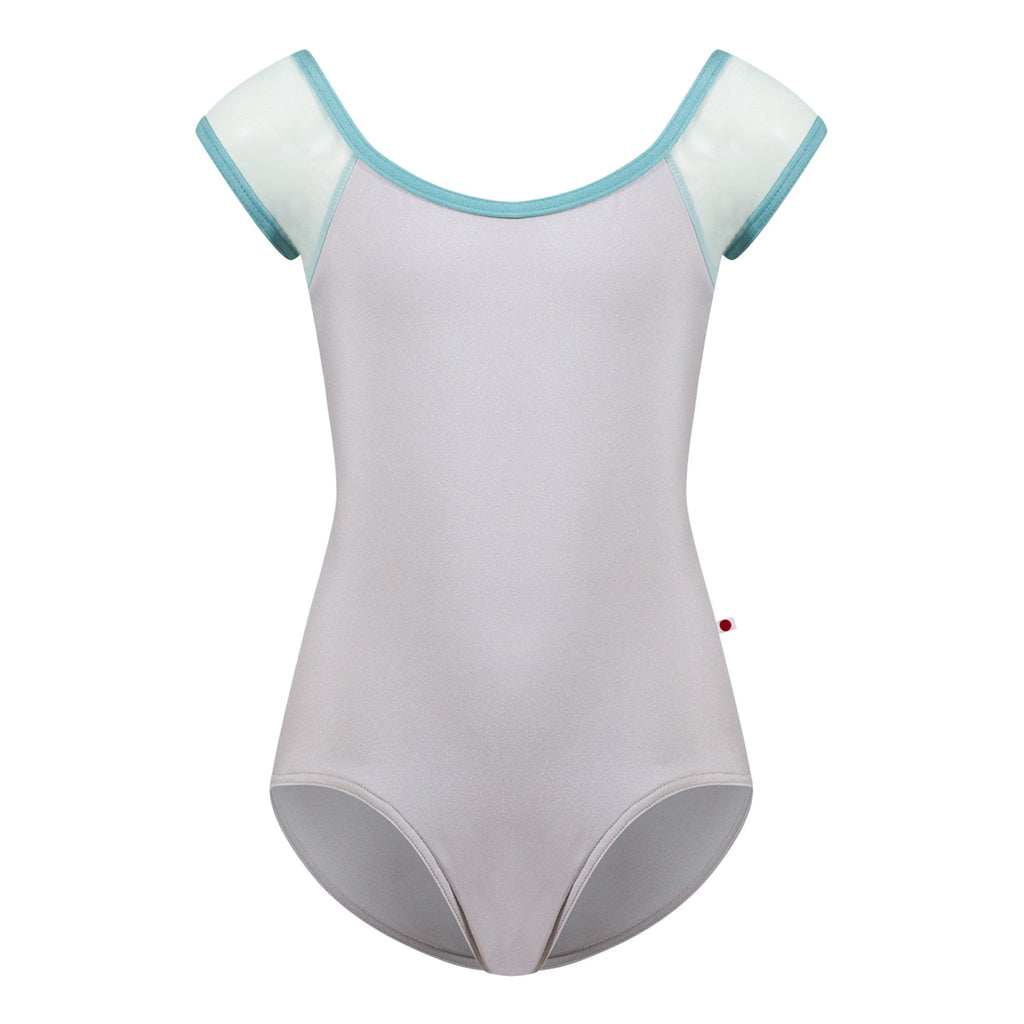 Girls Silver Ballet Onesies