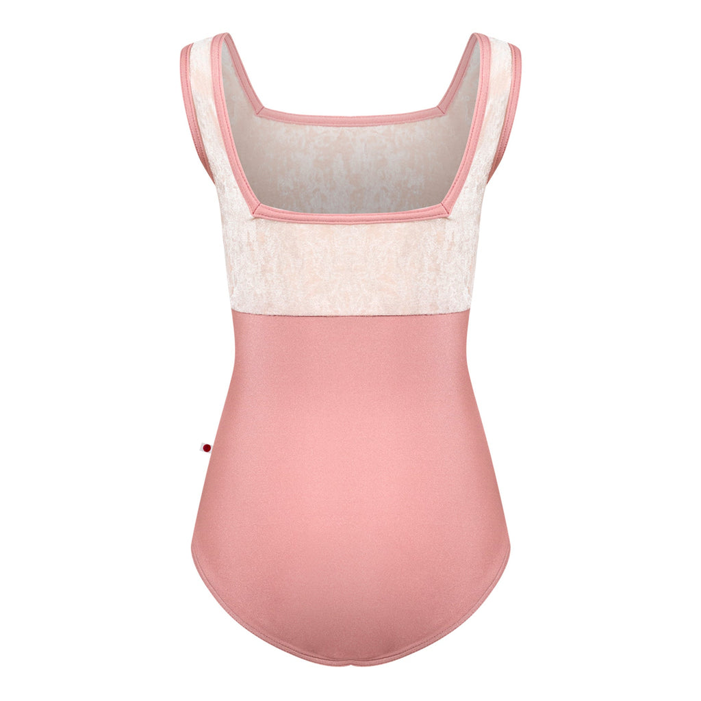 Girls Pink Velvet Ballet Onesies
