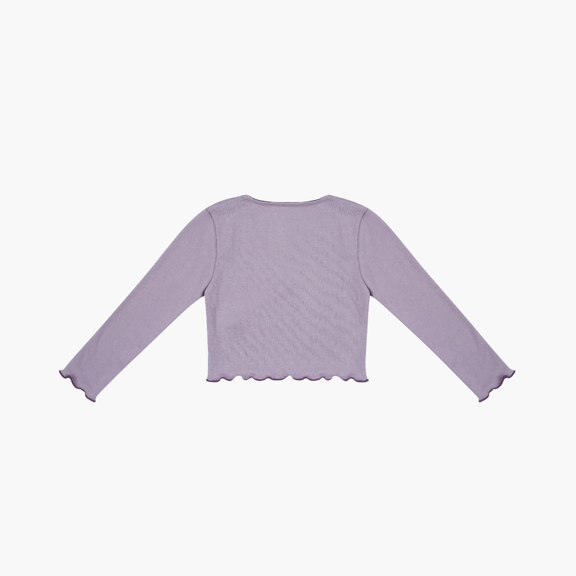 Girls Purple Ballet V-neck T-Shirt