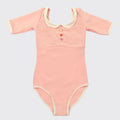 Girls Pink Ballet Onesies