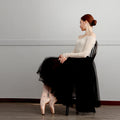 Women White Off-shoulder Wool Sweater