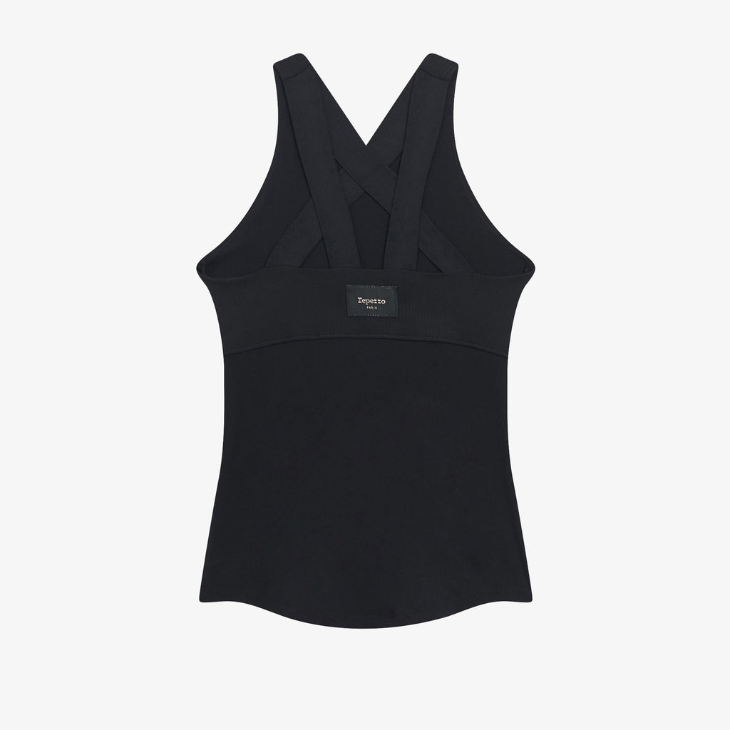Girls Black Ballet Vest